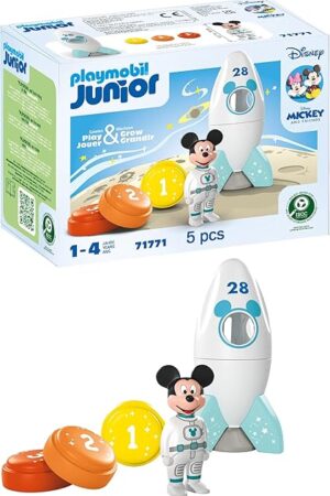The Playmobil Junior & Disney: Mickey Mouse's Rocket Space Adventure