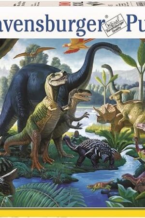 The Ravensburger Land of The Giants | 100-Piece Jigsaw Puzzle for Kids | Unique and Durable Pieces | Foster Creativity and Concentration | FSC Certified