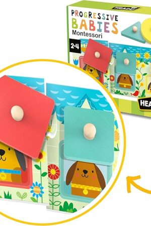 The Progressive Babies Montessori, Educational Toys for Boys and Girls Ages 2-4 Years Old, Toddler Learning Toys, Teacher Homeschool Supplies, Birthday