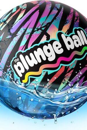 The Plunge Ball - Pool Toys - Swimming Pool Games for Kids, Adults and Family - Water Balls - Water Toys for Kids Ages 8-12 - Teens, Boys Fun Stuff - Swim Balls Sports Accessories (9 Inch)
