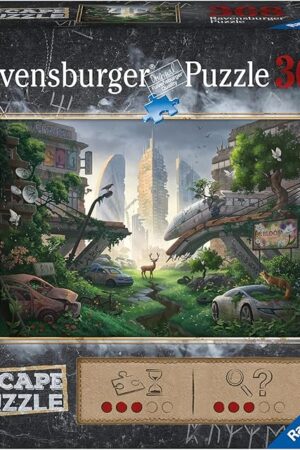The Ravensburger Escape: Desolated City 368 Piece Jigsaw Puzzle for Adults - 17279 - an Escape Room Experience in Puzzle Form