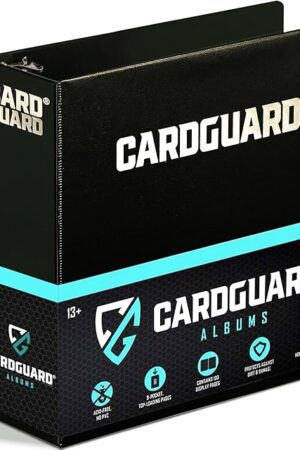 The Premium 3? Trading Card Binder – 100 Side-Loading Pages 9 Pocket Binder - Archival Safe 3-Ring Storage for Pokémon, YuGiOh, MTG, TCG, Game & Sports Cards