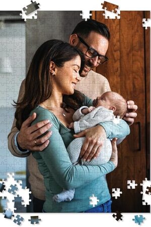 The Photo Puzzle, Pet, Wedding, Family Reunion Puzzle - 500 Piece, Custom Jigsaw Puzzle for Adults (Vertical/Portrait) - I See Me!