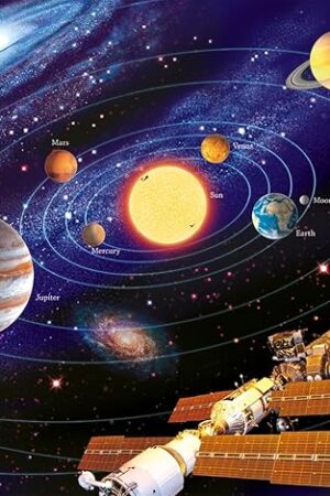 The Ravensburger Solar System Jigsaw Puzzle for Kids - 200 Unique Pieces | Enhances Concentration & Creativity | Eco-Friendly - FSC Certified for All Ages