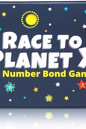 The Race to Planet X: Number Bond Game - Math Games for Kindergarten, First Grade - Learn Addition Subtraction with a Super Fun Board Game
