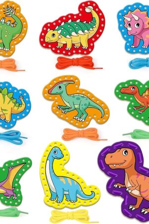 The Quilinz Lacing Cards,Sewing Kit for Kids,Fine Motor Toys,Shoe Tying Practice,Classroom Must Haves,Manipulatives for Preschoolers,Homeschool Supplies,Preschool Learning Activities,Toddler Crafts