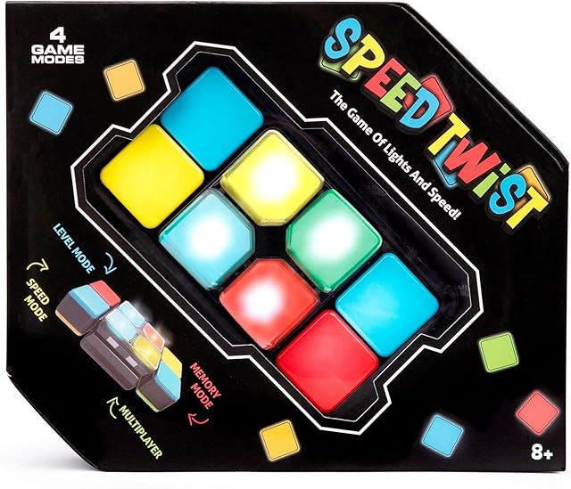 The Point Games SpeedTwist - Super Addictive Fun Game for All Ages Challenging Level Hours of Fun Flip Side Entertainment for Kids and Adults