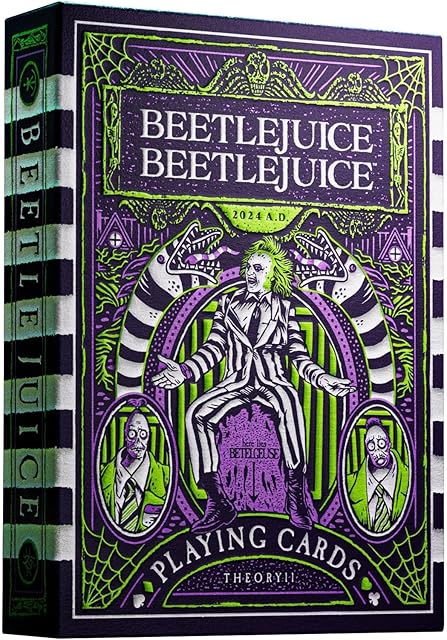 The theory11 Beetlejuice Playing Cards