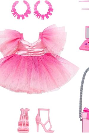 The Rainbow High Fashion Pack, Dance Party Includes 1 Full Party Outfit, Heels, Jewelry and Play Accessories. Mix & Match to Create Tons of Fun Kids Toy Gift Ages 4+