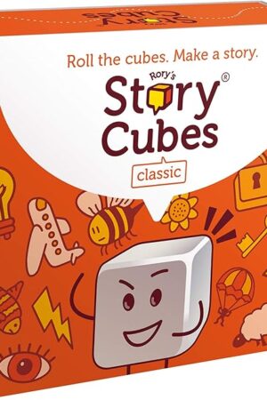 The Rory's Story Cubes Classic (Box) - Creative Storytelling Dice Set in a Magnetic Box! Fun Family Game for Kids & Adults, Ages 6+, 1+ Players, 10 Minute Playtime, Made by Zygomatic