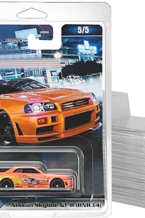 The Protector Blister Cases Clamshell Compatible with Hot Wheels Premium Series Car/Pop/Retro Culture (10)