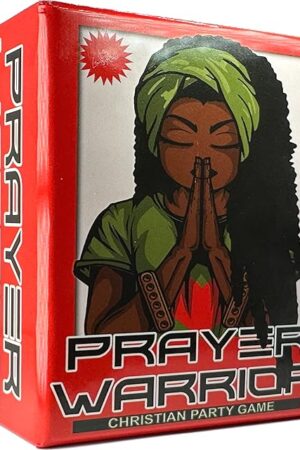 The Prayer Warrior – Bible Charades Card, Christian Bible Trivia and Charades Card Game for Adults, Families, and Church Groups, Great Gift for All