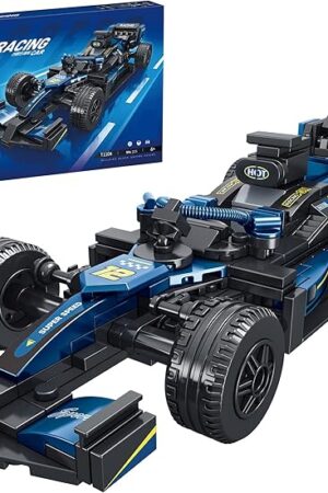 The Racing Car Building Block Toy Set, 1:22 Scale, Speed Sports Car Model Construction Kit for STEM MOC, Collectible Fans and Kids Age 6+ (314Pcs)