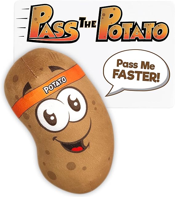 The Move2Play, Pass The Potato, Hilariously Wild and Fun Active Play Game | Gift for Kids & Toddlers | Boys & Girls Ages 3, 4-8+ | Indoor/Outdoor Toy| Summer & Camping Fun