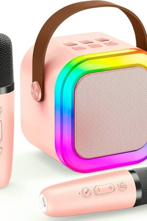 The Pinkcolor Music Player MP3 Player for Kids Small Player, Music Recorder