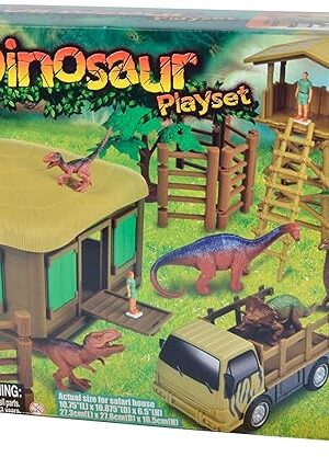 The Red Box Dinosaur Playset