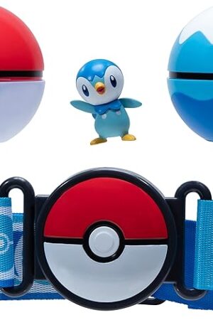 The Pokemon Clip 'N' Go Poke Ball & Dive Ball Belt Set, Piplup