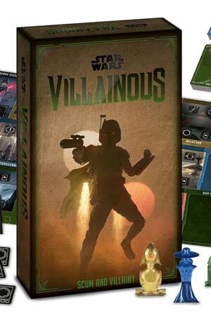The Ravensburger Star Wars Villainous - Scum and Villainy Strategy Board Game - Join Boba Fett, Seventh Sister, or Cad Bane in This Stand-Alone, or Expand with Other Star Wars Villainous Games - Ages 10+