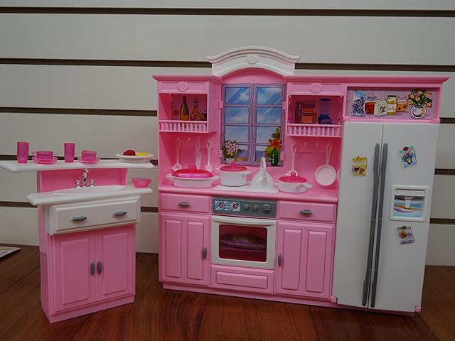 The Dollhouse Furniture - Kitchen Play Set