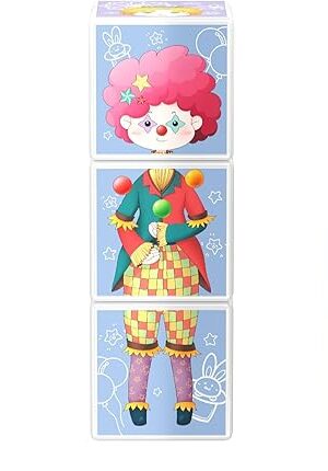 The PicassoTiles Magnetic Expression Puzzle Toy Building Block Mix & Match Cubes Cubes Magnet Pre-School Sensory Toys Gifts Educational STEM Learning Kit for Kid, Baby Toddler Age 3 and Up 9 Piece PMC09