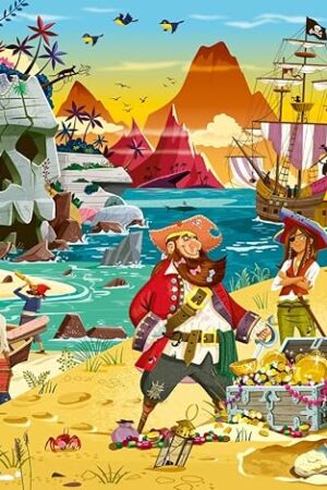 The Ravensburger Treasure! - 100 Piece XXL Jigsaw Puzzle for Kids | Exciting and Educational Adventure | Family-Friendly Fun | Sustainable Construction