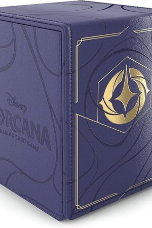The Ravensburger Disney Lorcana TCG: Premium Deck Box | Securely Store 100 Sleeved Cards | Durable Portable Organizer for TCG Players | for Ages 8+