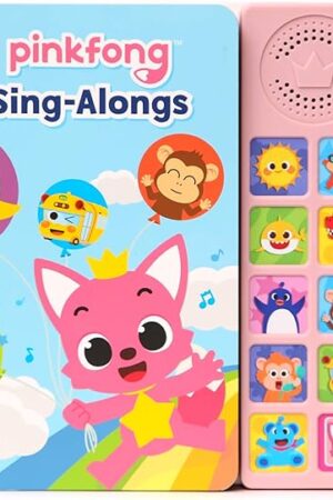 The Pinkfong Sing-Alongs 10 Button Sound Book | Baby Shark Toys | Learning & Education Toys | Interactive Baby Books for Toddlers 1-3 | Gifts for Boys & Girls