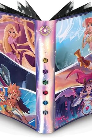 The Ravensburger Disney Lorcana TCG Princess Card Portfolio | Holds Up to 252 Cards | Premium Storage | Stylish Protection | Ideal for Collectors & Players | Ages 8+