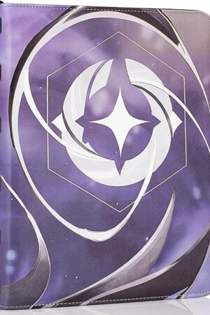 The Premium Zipper Binder 990-Pockets Compatible with Lorcana Cards,Trading Cards Album with 3-Ring fit TCG Cards,other Game Cards-Grey