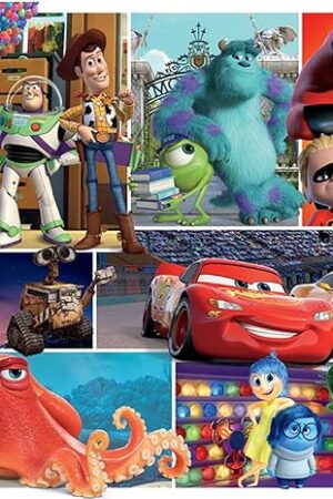 The Ravensburger Disney Pixar Friends - 60-Piece Floor Puzzle | Perfect for Ages 4-6 | Unique, Anti-Glare Pieces | Enhances Concentration and Creativity | Climate Pledge Friendly