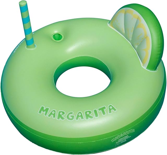 The Swimline Margarita Inflatable Pool Ring, Lime Green, 41"""