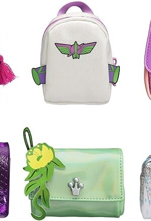 The REAL LITTLES - Comes with Only 1 Bag - Collectible Micro Disney Character Handbags and Backpacks with 6 Micro Surprises Inside! Styles May Vary