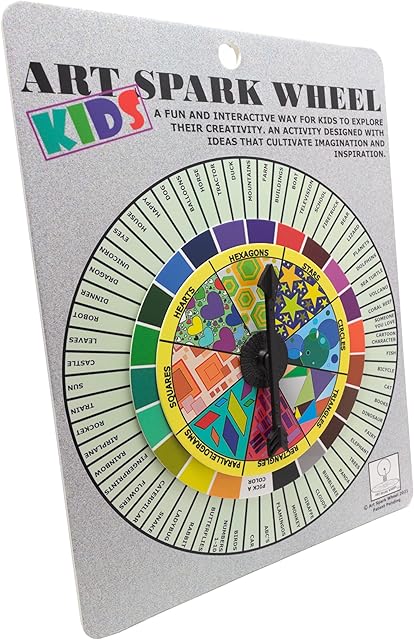 The Art Game for Kids: Inspiring Drawing & Painting Activity for Young Artists, Parents & Teachers – Fun Art Supplies & Unique Gift for Kids 5+ – Perfect Educational Toy for Classrooms