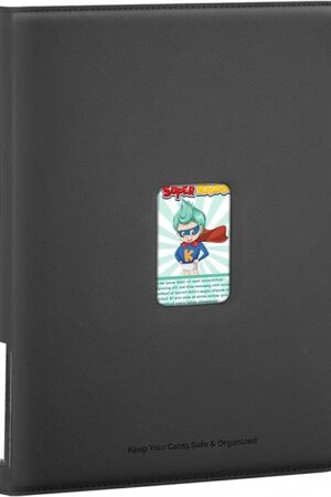 The Premium ZiP Trading Cards Binder 9 Pockets, 936 Cards, Large Cards Book Album with Front Window & Lable Pocket, Card Collection Folder for TCG, MTG, Baseball, Football, Soccer and Games Cards