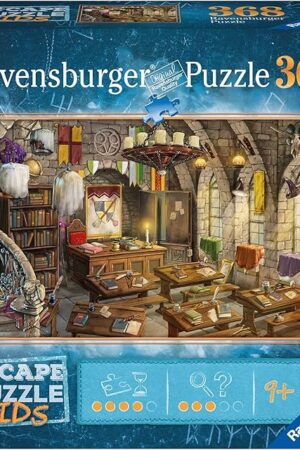 The Ravensburger Kids Wizard School Escape - Magical Mystery Jigsaw Puzzle | Thrilling Escape Room Experience | FSC Certified Quality | Ideal Gift for Children Aged 9 Years and Up