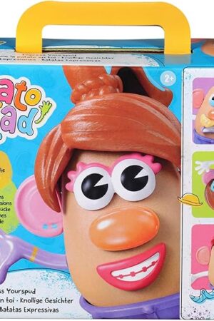 The Potato Head Express Yourspud Playset with 1 Potato Body and 32 Accessories, Creative Toddler and Preschool Toys for Boys and Girls 2 Years and Up (Amazon Exclusive)