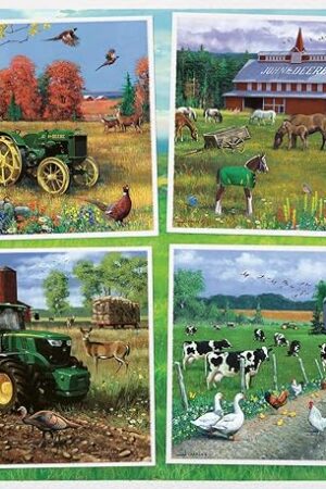 The Ravensburger John Deere Classic - 500 Piece Large Format Jigsaw Puzzle | Unique Softclick Technology | Stunning Imagery | Sustainable Materials | Ideal for All Ages
