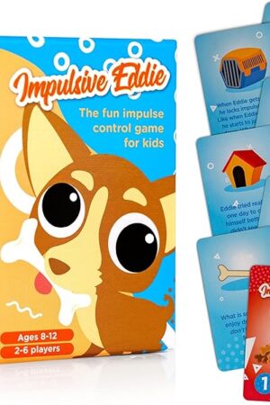 The PTS Games Impulsive Eddie: The Fun Impulse Control Game for Kids