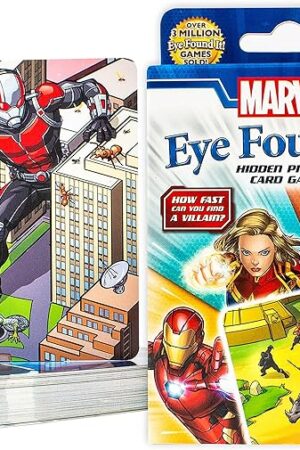 The Ravensburger Marvel Eye Found It Card Game - Engaging Board Game for Children and Adults | Enhances Skill Development | Fun Family Entertainment | Over 3 Million Sold Worldwide