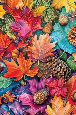 The Ravensburger Autumn Riches 500 Piece Jigsaw Puzzle | Premium Quality Made in Europe | FSC Certified Materials