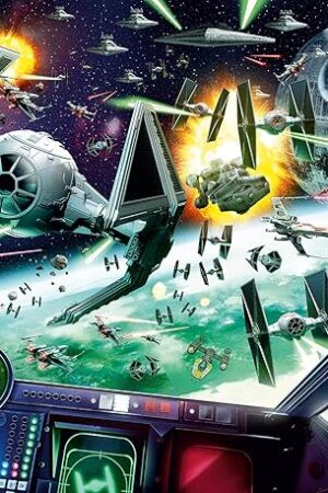 The Ravensburger Star Wars: X-Wing Cockpit 1000 Piece Jigsaw Puzzle | Unique Piece Design | Softclick Technology | Ideal Gift for Puzzle Enthusiasts