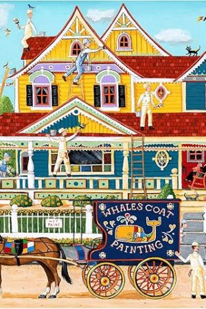 The RoseArt - Puzzle Collector - Painted Lady - 500 Piece Jigsaw Puzzle for Adults