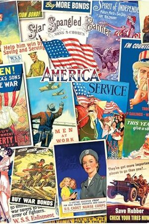 The RoseArt - Smithsonian Archives Collection - US Military Posters - 1000 Piece Jigsaw Puzzle for Adults
