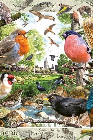 The Ravensburger - Our Feathered Friends - 1000 Piece Jigsaw Puzzle - Stunning, Vivid Colors - Birds of Every Size, Shape, and Color - Puzzles for Adults