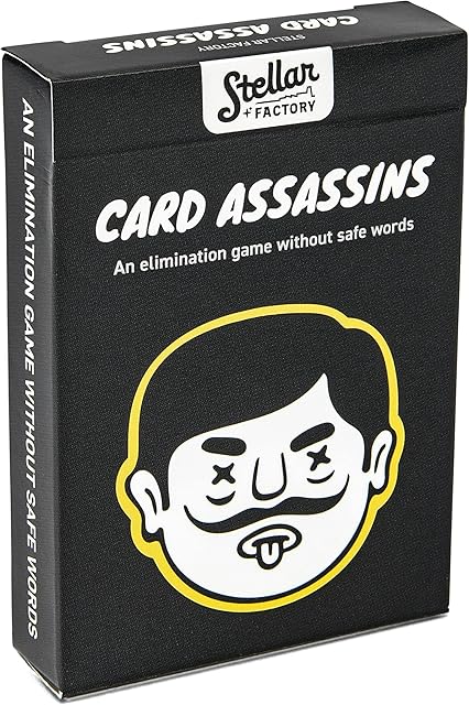 The Stellar Factory Card Assassins: A Party Game Without Safe Words