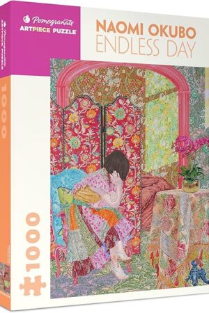 The Pomegranate 1000-Piece Jigsaw Puzzle for Adults, Naomi Okubo's Endless Day, Matte Finish, Snug Fit
