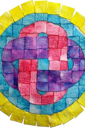 The Roylco Blots of Mosaics – Back to School Mosaic Art Pieces for Kids, 3,000+ Colorful Craft Tiles for Collages, STEAM Prects, Classroom Activities & Open-Ended Art Supplies