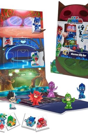 The PJ Masks Night Time Surprise Micros Figures HQ Box Set - Box 1, Collectible Figures, Kids Toys for Ages 3 Up by Just Play