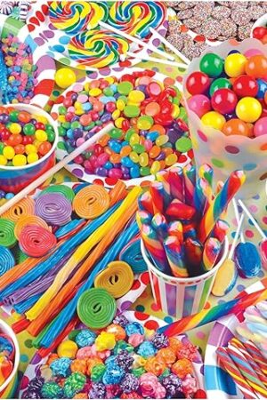 The RoseArt - Kodak Premium - Candy Buffet II 350 Piece Kodak Premium Jigsaw Puzzle
