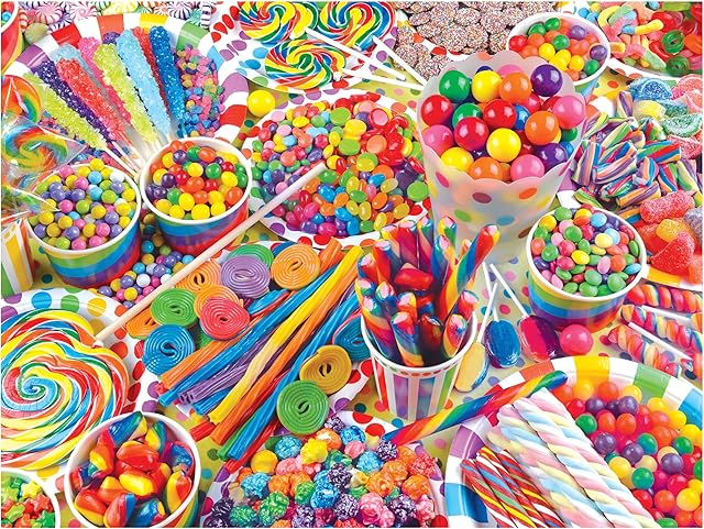 The RoseArt - Kodak Premium - Candy Buffet II 350 Piece Kodak Premium Jigsaw Puzzle